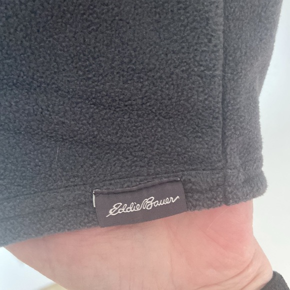 Eddie Bauer size large fleece button up shirt - Picture 6 of 8